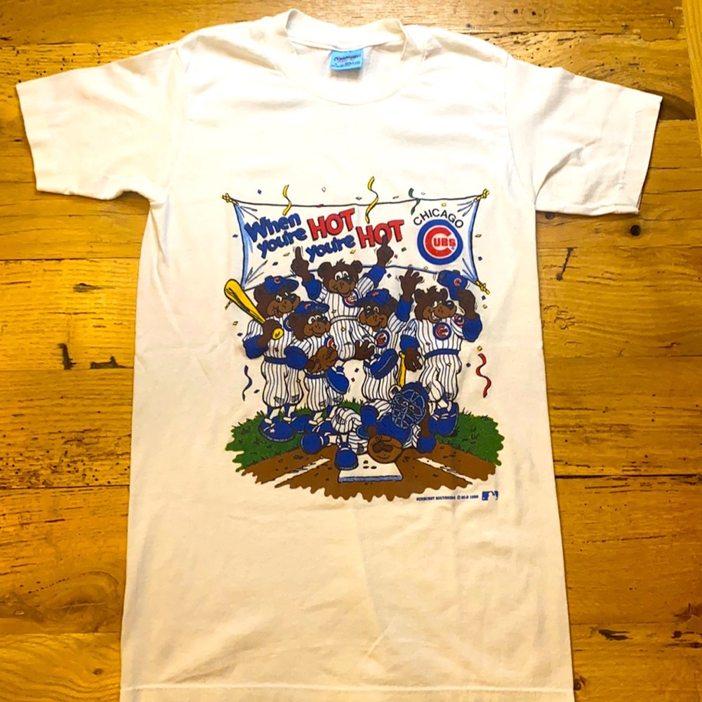 Vintage Chicago Cubs 1989 When You're Hot T Sz S